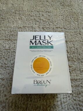 Brun Beauty Jelly Mask with Electrolytes — Gold Gel Patch